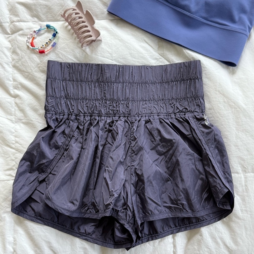 Purple Free People Movement The Way Home Shorts S